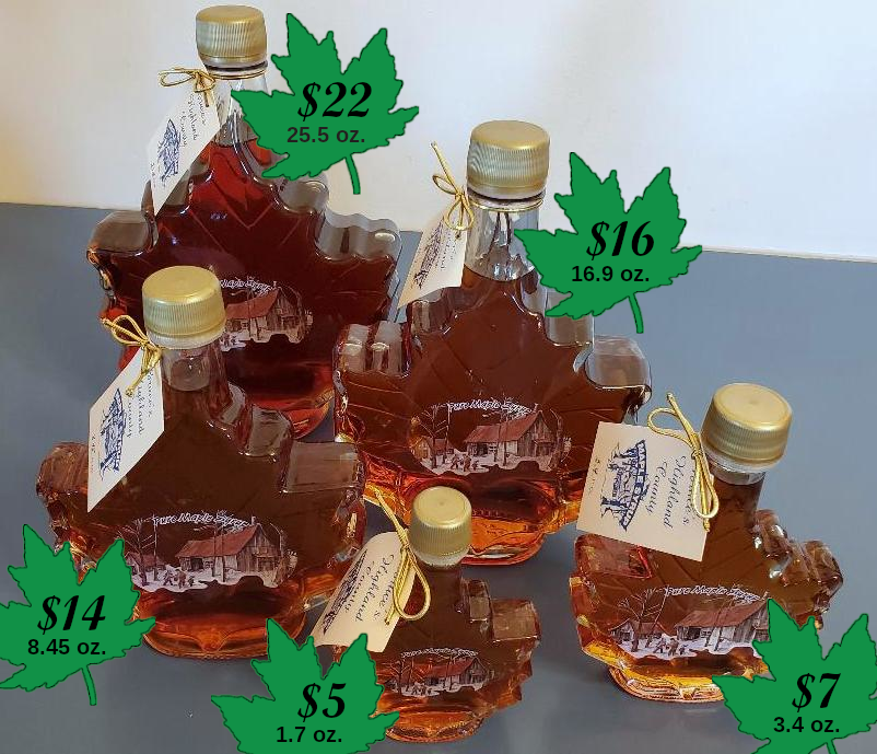 maple syrup, Highland County, Virginia, Bruces Syrup and Candies, pure Virginia maple syrup, all natural
