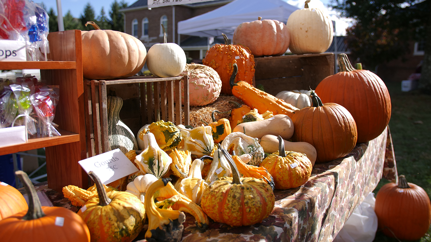 Bruce's Syrup & Candies display at the Highland County Hands & Harvest Festival